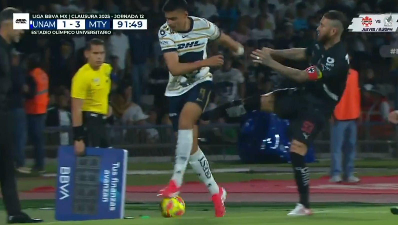 Sejtettük, hogy gyorsan villan: íme Sergio Ramos első piros lapja Mexikóban – videó
