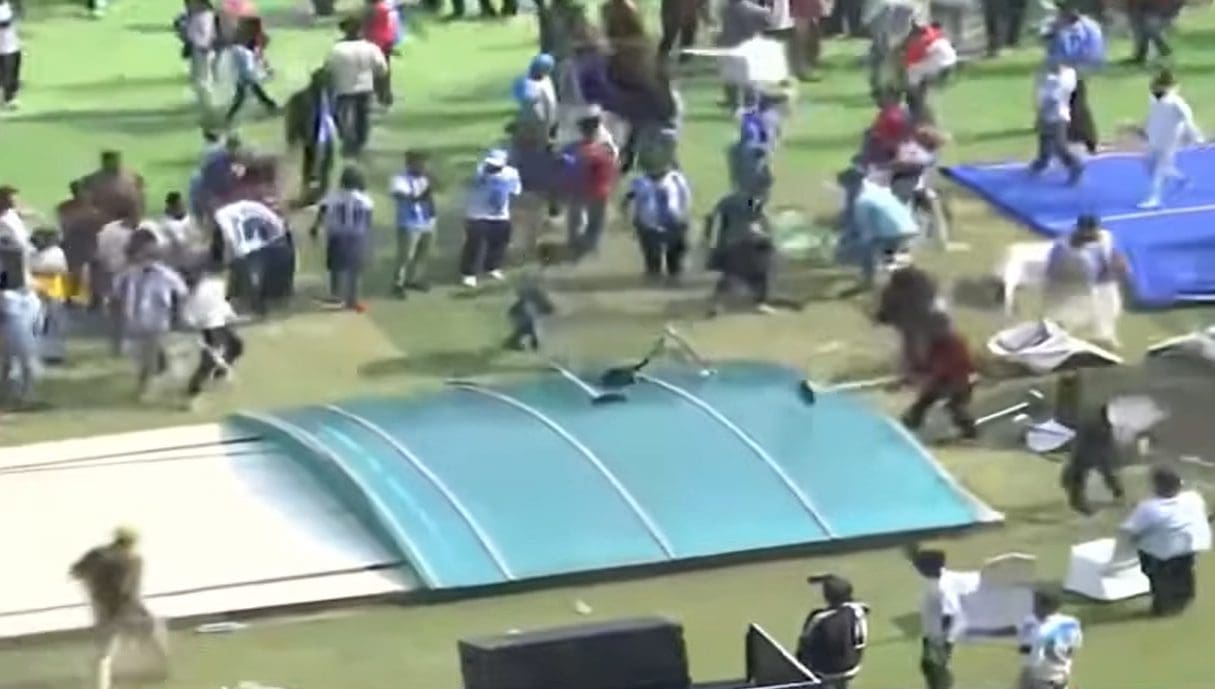 Szörnyű pusztítással indult Lionel Messiék indiai körútja – videó