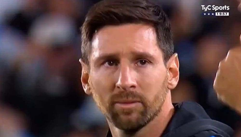 A meccs előtt elérzékenyült, majd zseniális gólt szerzett Lionel Messi