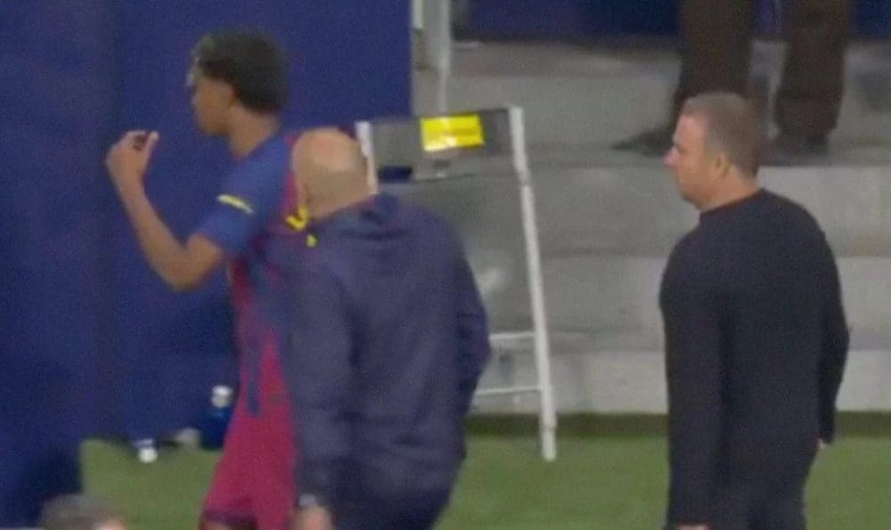 Lamine Yamal kiakadt, a Barcelona edzője sem értette, mi történt