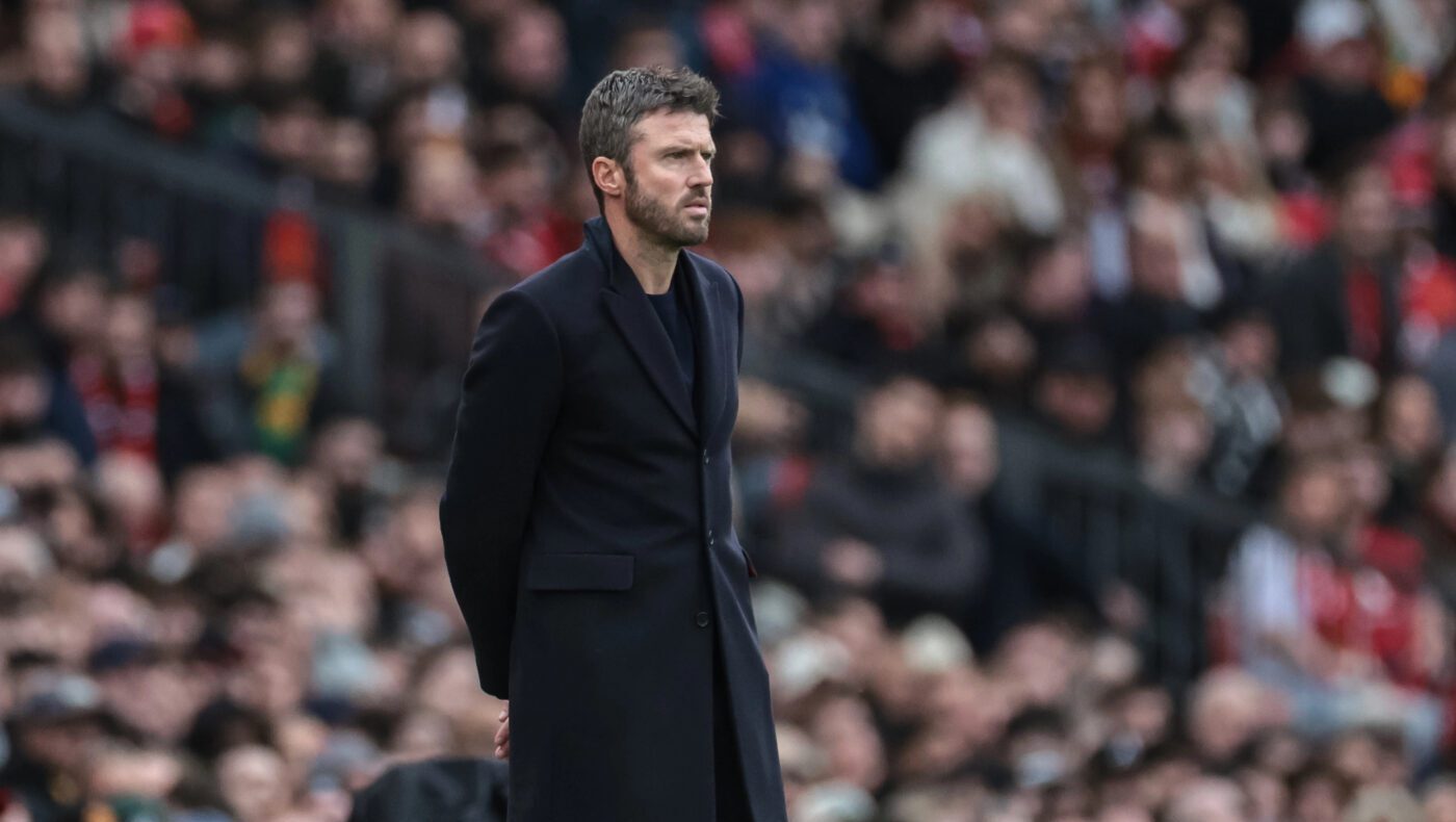 A Manchester United edzője, Michael Carrick